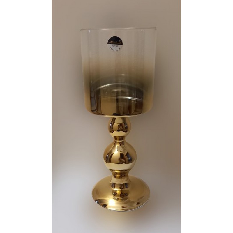 Γυάλινο Διακοσμητικό Κηροπ...