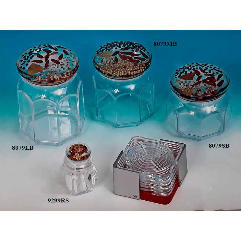 Βάζα Αποθήκευσης Καφέ-Ζάχα�...