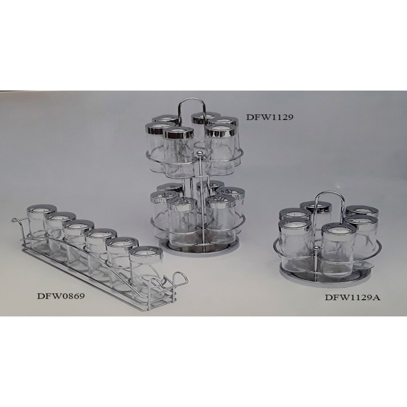 Σετ μπαχαρικών 6 &12τεμ. με ...