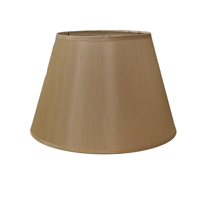 Fabric Beige Lamp Shade Cone 43x26cm