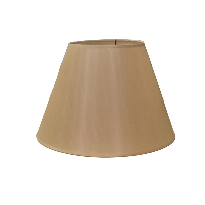Fabric Beige Lamp Shade Cone 35x12.5cm