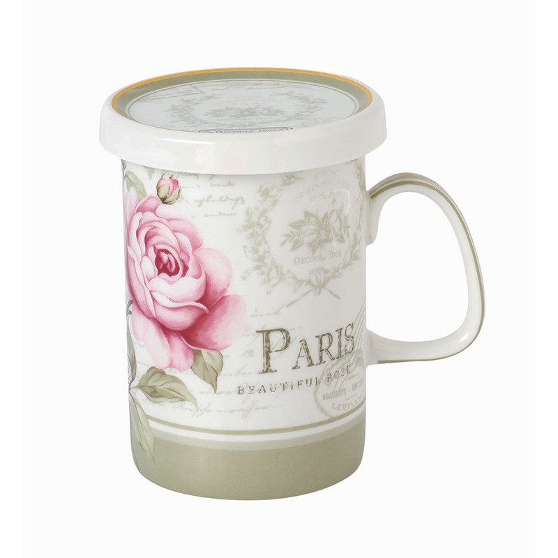 Πορσελάνινη Κούπα Με Καπάκ�...