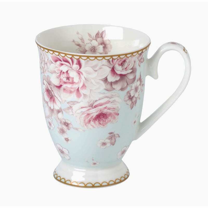 Πορσελάνινη Κούπα Floral Paris Ros...