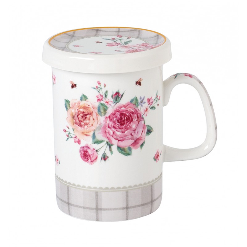 Πορσελάνινη Κούπα Με Καπάκ�...