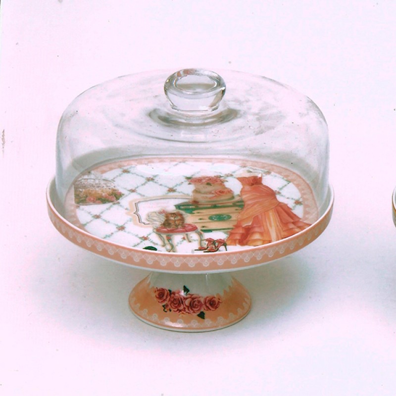 Τουρτιέρα Με Γυάλινο Καπάκ�...