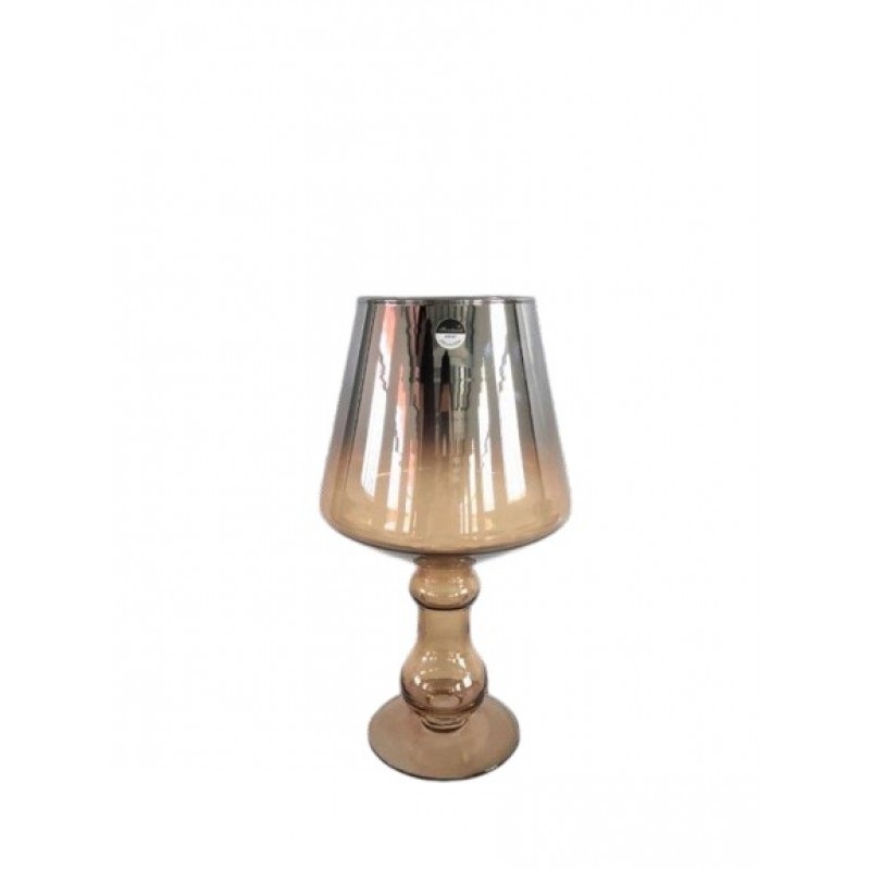 Διακοσμητικό γυάλινο κηροπ...