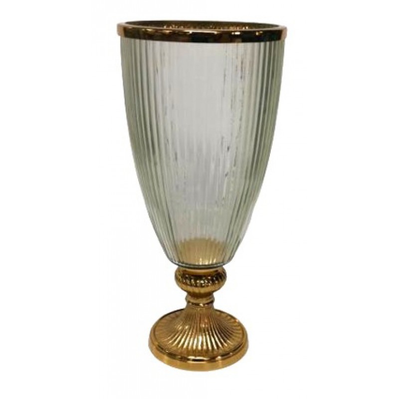 Διακοσμητικό Γυάλινο Βάζο &...