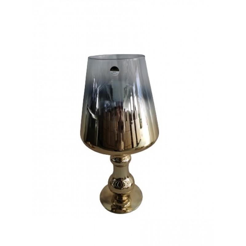 Γυάλινο Διακοσμητικό Κηροπ...