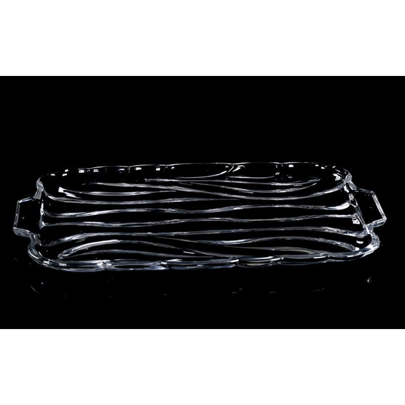 Γυάλινη πιατέλα σερβιρίσμα...