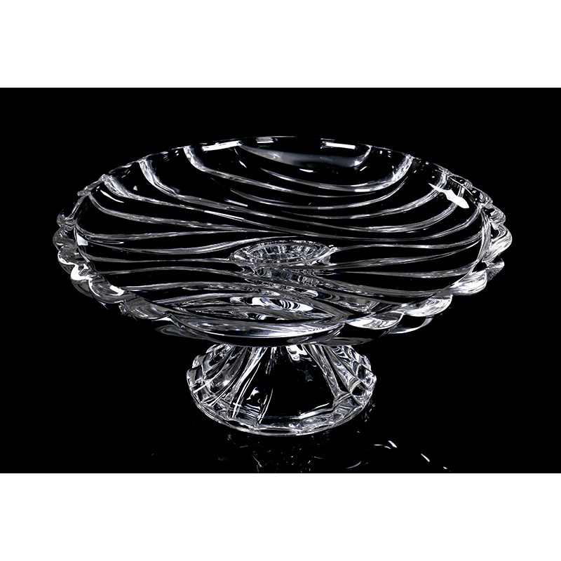 Γυάλινη τουρτιέρα με πόδι Μ...