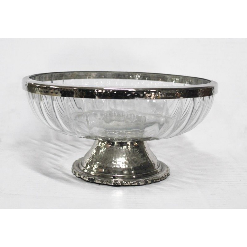 Γυάλινο  Κουπ Με Μεταλλική  ...