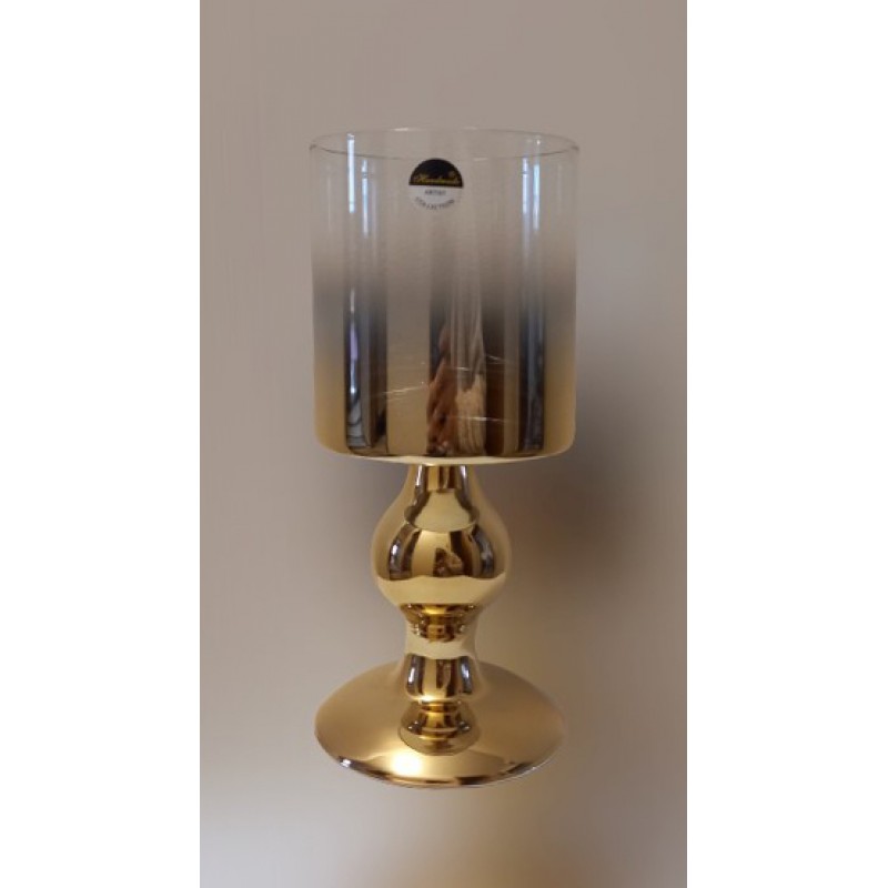 Γυάλινο Διακοσμητικό Κηροπ...