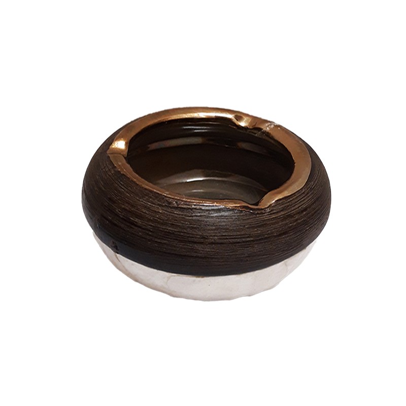 Τασάκι κεραμικό χρυσό-φίλν�...