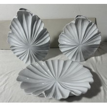 Διακοσμητικό Μπωλ Κεραμικό λευκό 36.5x25.5x7.5cm