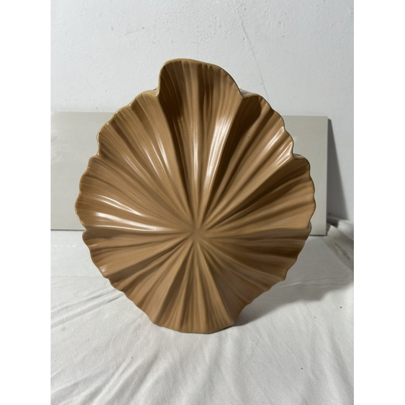 Κεραμικό βάζο πλακέ peach 26x11x3...