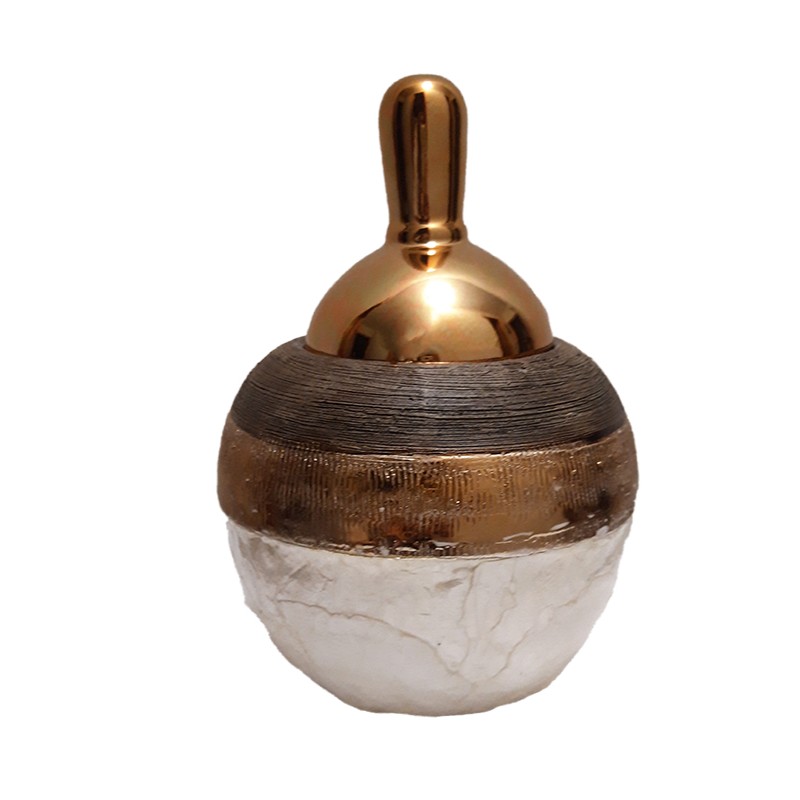 Φοντανιέρα Κεραμική Χρυσό-�...