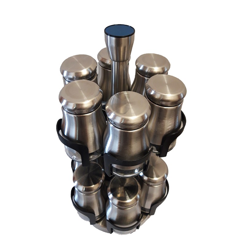 Θήκη Για Μπαχαρικά Inox Με Πε�...