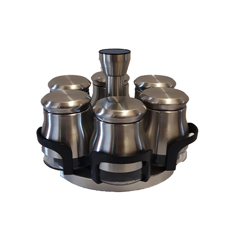 Θήκη Για Μπαχαρικά Inox Με Πε�...