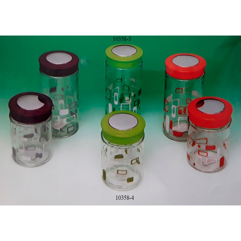 Βάζο τροφίμων γυάλινο με με...