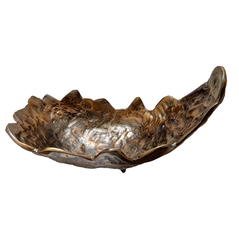  Metal Decorative Fruit Bowl in Antique Bronze  39...