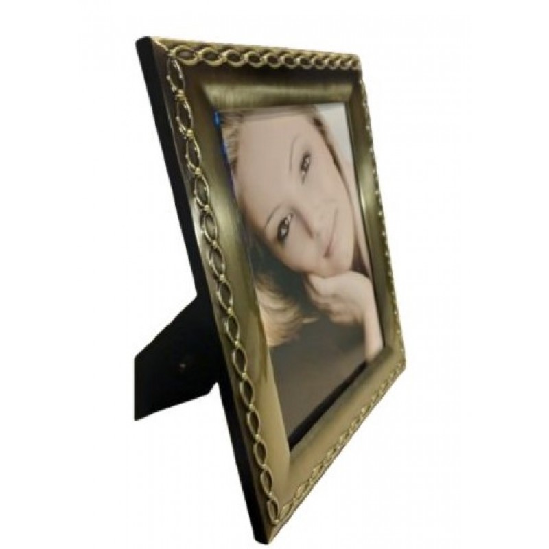 Κορνίζα Polyresin Χρυσή Ανάγλυφ...