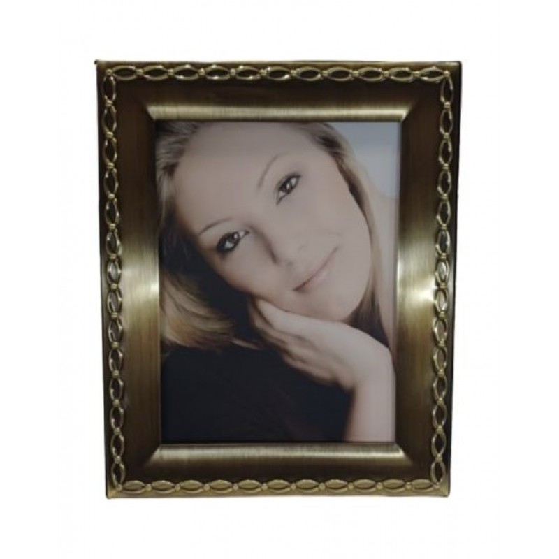 Κορνίζα Polyresin Χρυσή Ανάγλυφ...