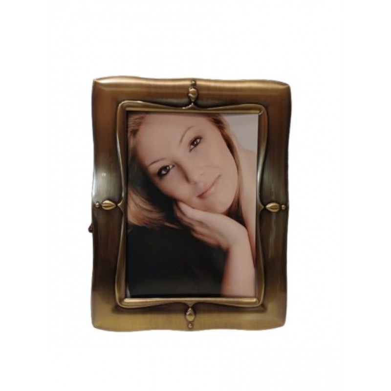 Κορνίζα Polyresin Χρυσή Ανάγλυφ...