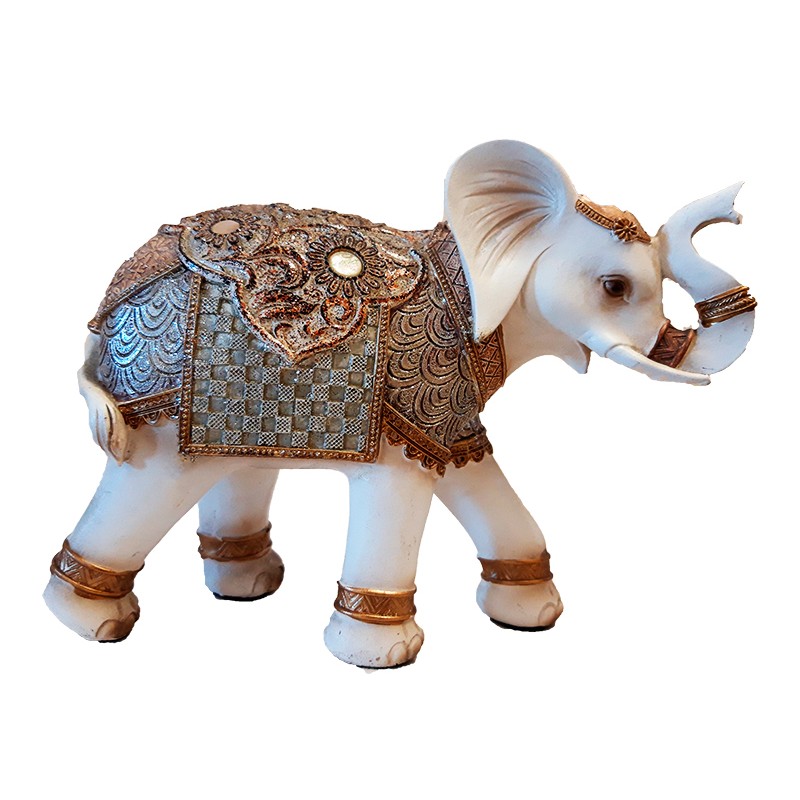 Ελέφαντας polyresin Σαμπανί/Χρυ...