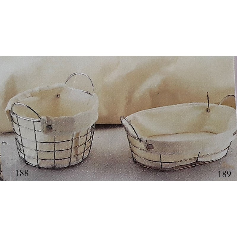 Ψωμιέρα οβάλ υφασμάτινη με ...