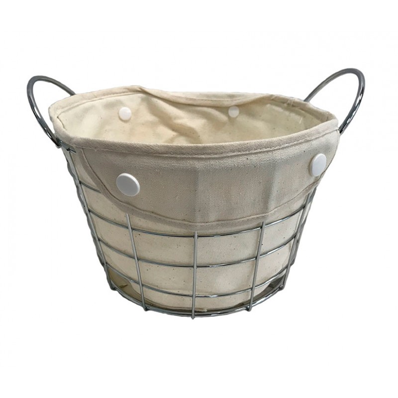 Ψωμιέρα στρογγυλή υφασμάτι...