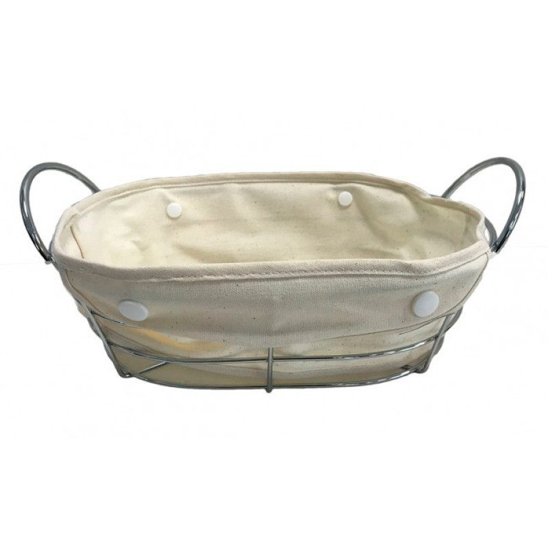 Ψωμιέρα οβάλ υφασμάτινη με ...